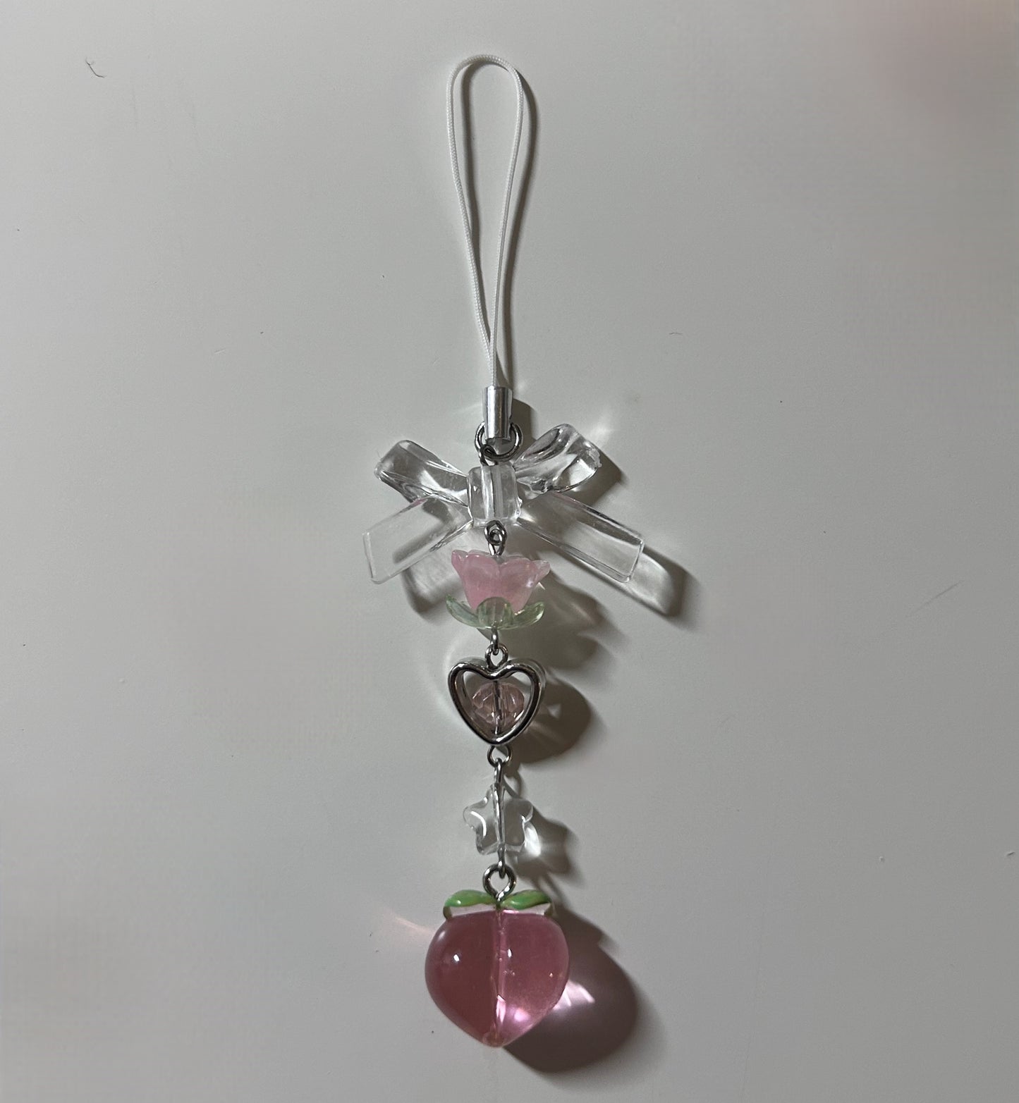 Princess Peach Phone Charm