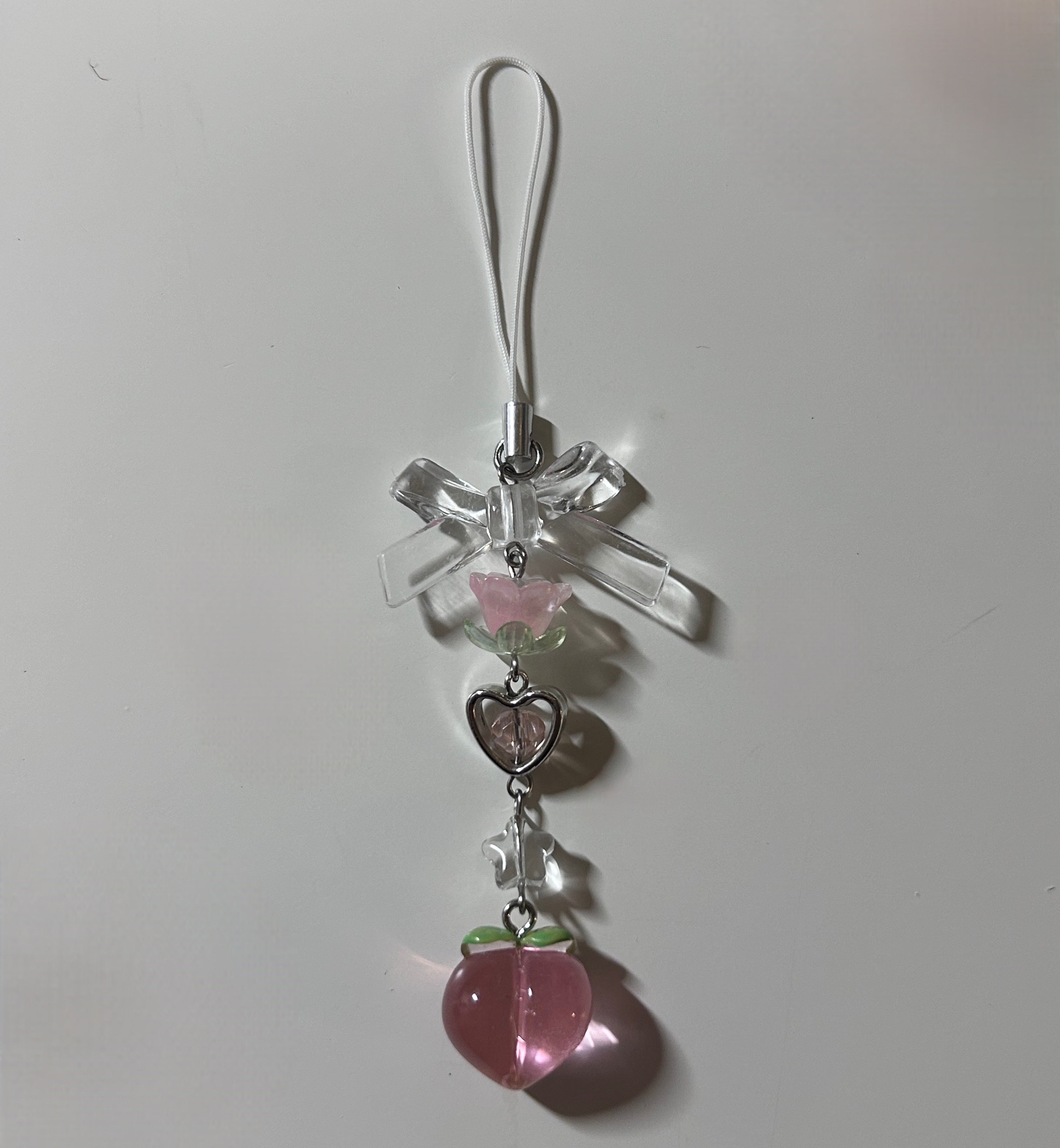Princess Peach Phone Charm