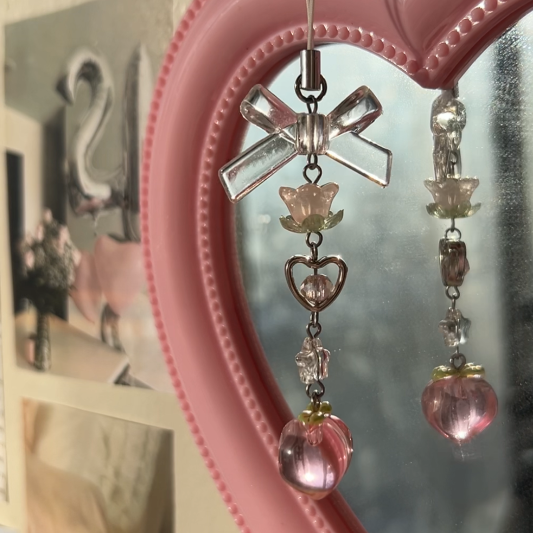 Princess Peach Phone Charm