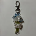 Navy Butterfly Bouquet Keychain